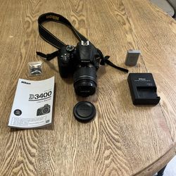 Nikon D3400 Digital SLR 18-55mm