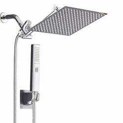 FORIOUS PRO 3-Spray Settings Wall Mount Handheld Shower Head