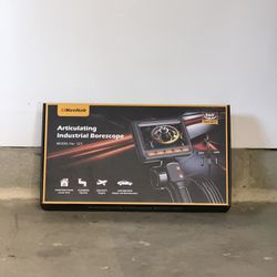 Articulating Borescope Inspection Camera 1080P Endoscope w/ Screen