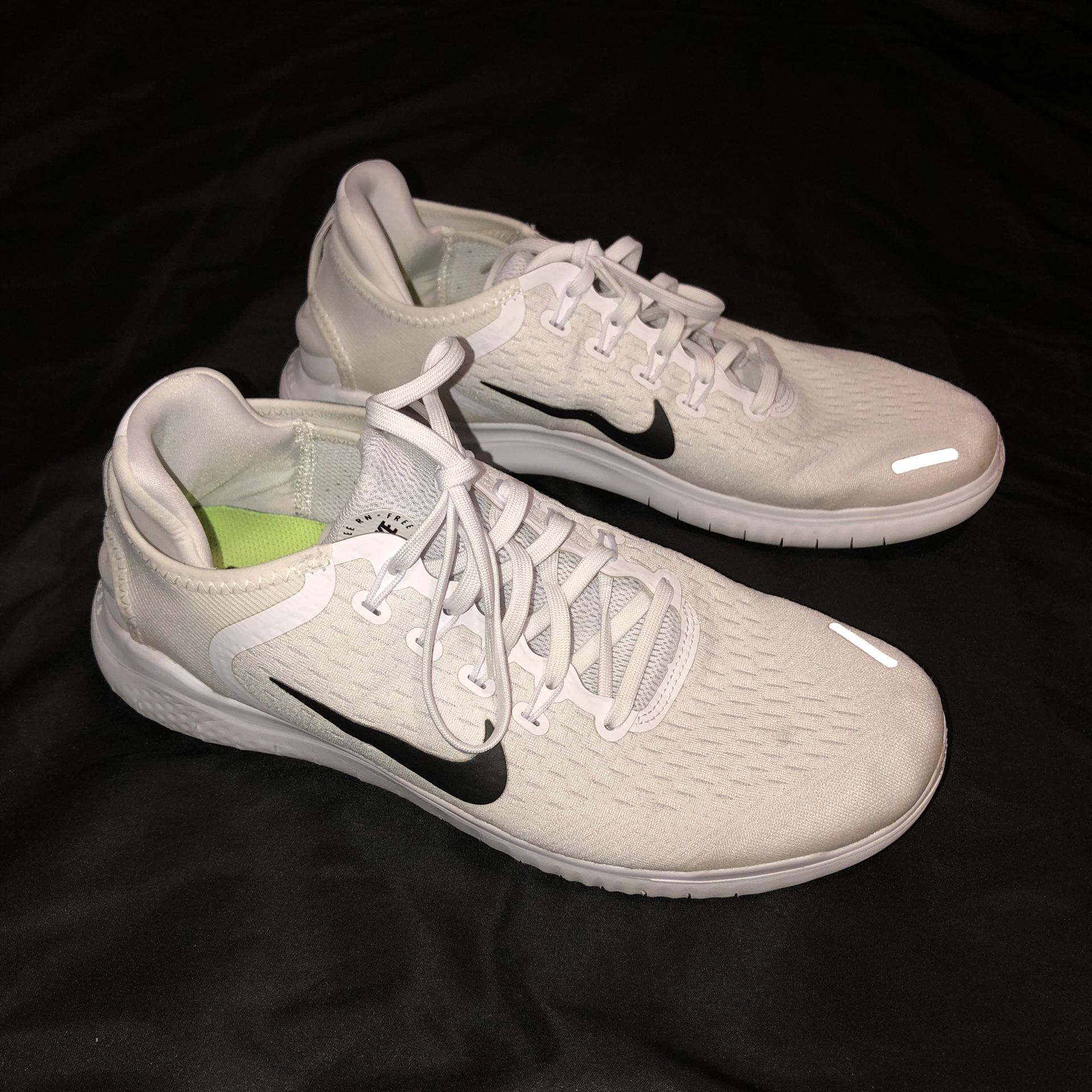 mens nike free rn 2018 white