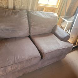 Tam Microsueade Couch Set