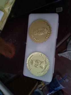 From the Library of John Gold Embossed Seals