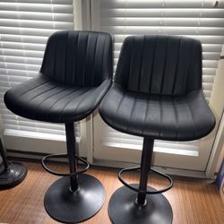 Bar Stools-Adjustable Height