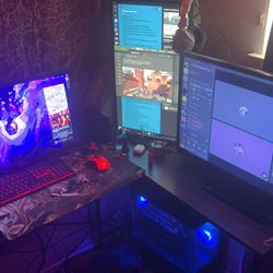 Gaming Pc Setup And Streaming Setup
