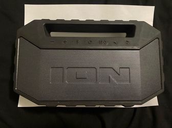 Ion plunge portable speaker
