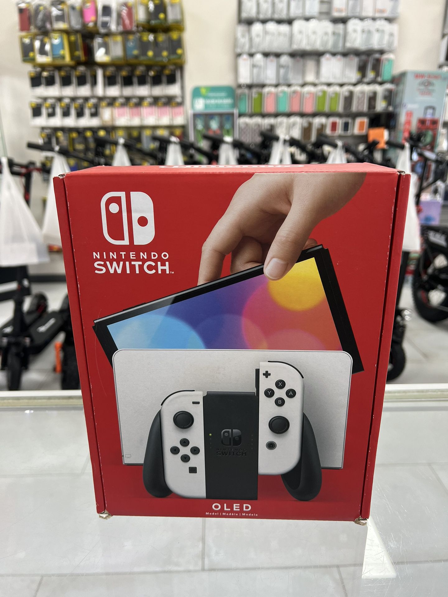 Nintendo Switch OLED All White! Finance For $50 Down Payment!!
