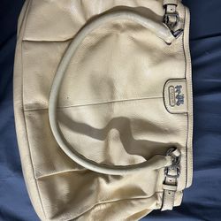 Coach Madison Kara Canary Yellow Purse