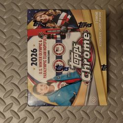 2026 Topps Chrome® U.S. Winter Olympics & Paralympic Team Hopefuls - Hobby Box