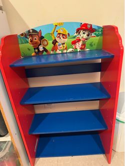 Paw Patrol Kids book Shelf