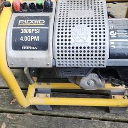 Rigid 3800 Psi 4gpm Pressure Washer