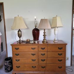 SOLID MAPLE 8 DRESSER