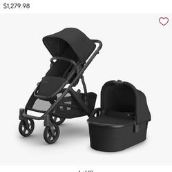 UPPAbaby® Vista® V3 Stroller And  Stroller And Bassinet