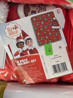 Elf on the Shelf Throw and Hat
