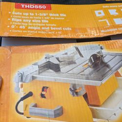Tile Saw Like New 