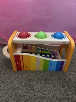 Hape Xylophone With Balls And Hammer