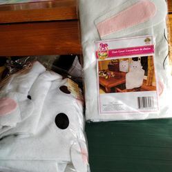 Easter Bunny Chairs Cover set 4