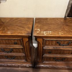 Matching Wood End Tables OBO