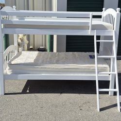 WOODEN BUNK BEDS 