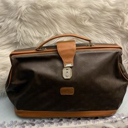 Vintage LV Leather Travel Bag Great Condition 