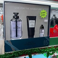 Coach open road Gift Set De Perfumes Para Honbres Regalos Para Hombres 