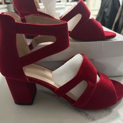 Red Sandals