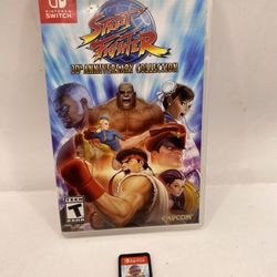 Street Fighter 30th Anniversary Collection Multiplayer Nintendo Switch CIB 