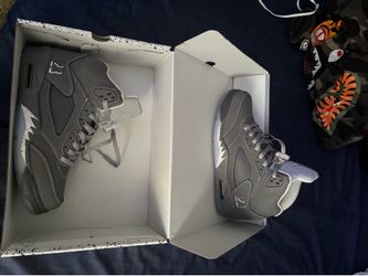 Jordan Grey Wolf 5s