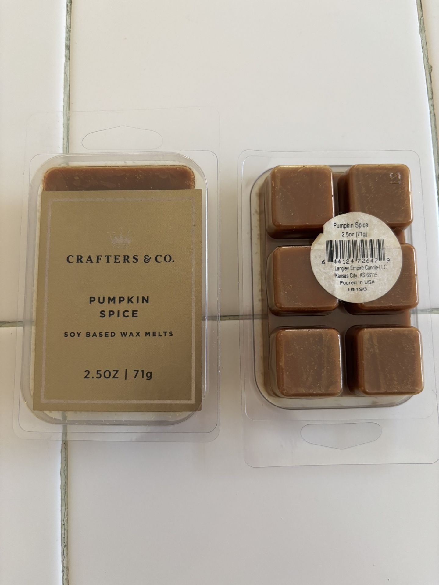 2 New Packs Of Pumpkin Spice Wax Melts ($4 For Both)