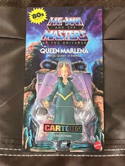 Masters of the Universe Cartoon Collection Queen Marlena MOC unpunched NEW