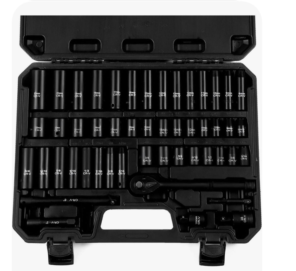 Stark USA 32PC Master Hex Allen Bit Socket Set, Premium S2 Alloy Steel ...