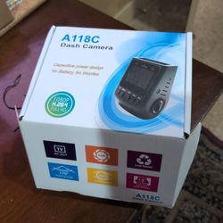 A118-C 1080p HD Car Dash Camera + 32GB MicroSD Card + Mounting Kit