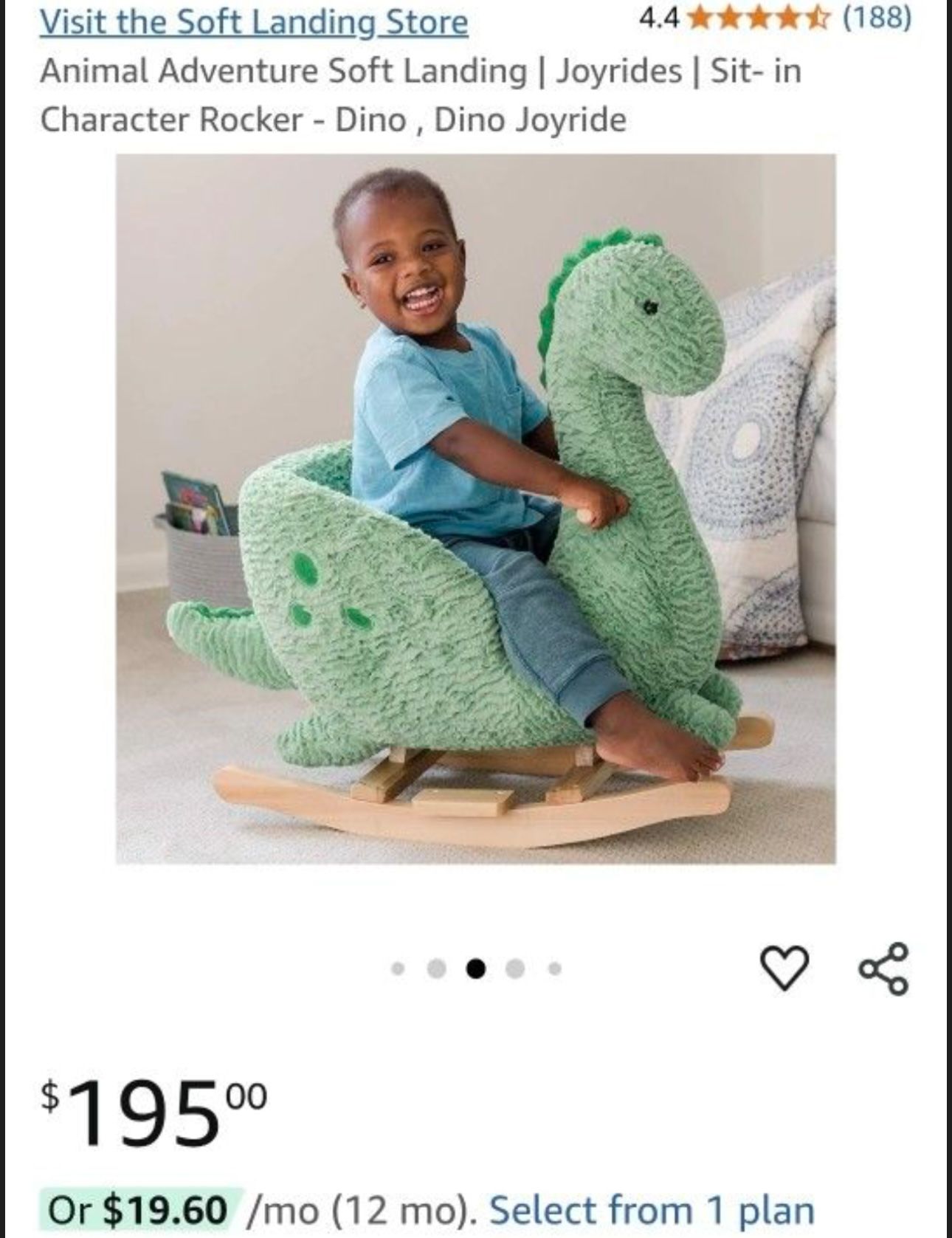 Rocking Dinosaur 🦖 