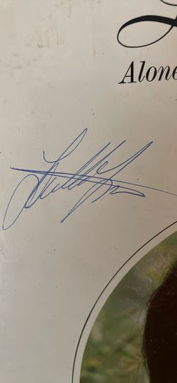 Loretta Lynn signed album cover
