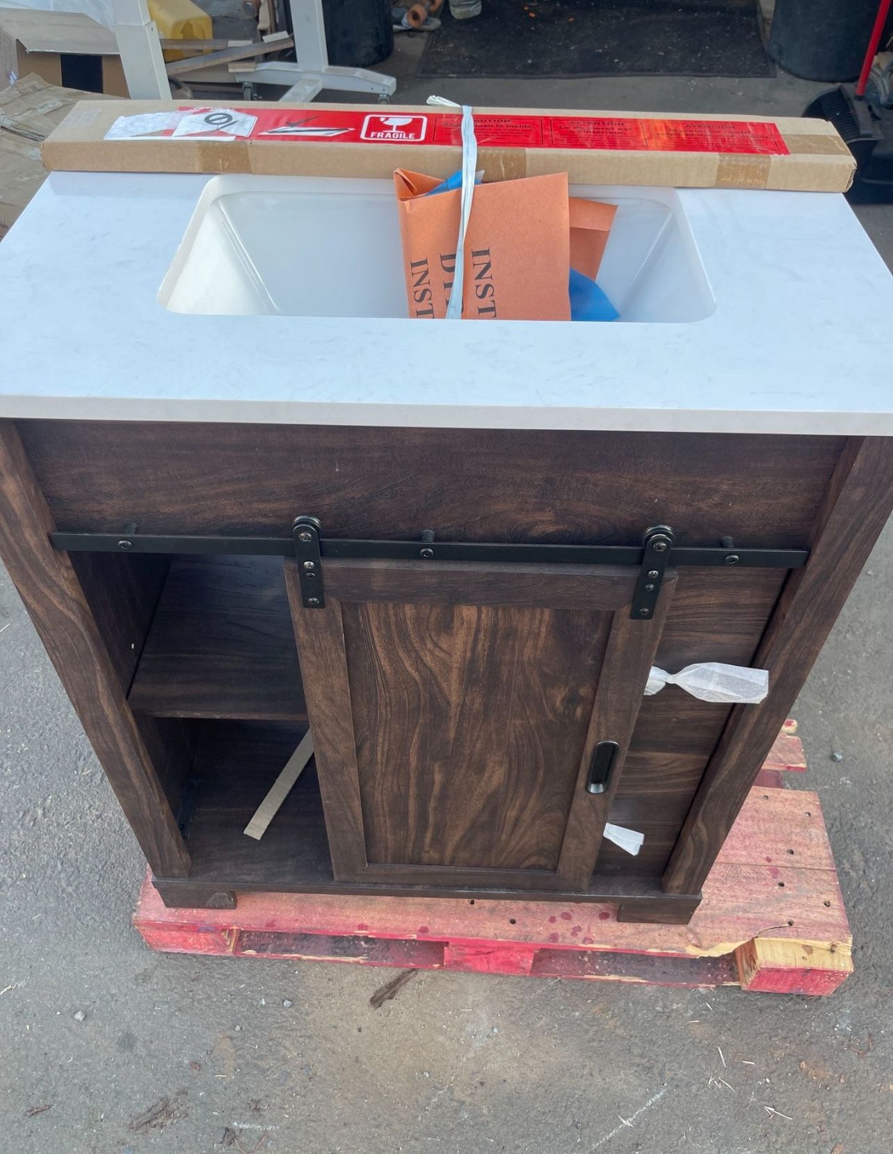 New 30” Bathroom Vanity Sink