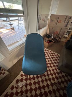 Blue chairs