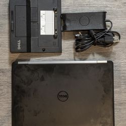 Dell Latitude E5470 Laptop + Docking Station!