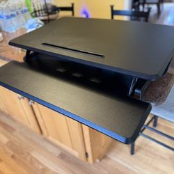 Seville Classics AirLift Pro Sit/Stand Adjustable 
