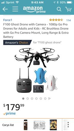 drone f100 ghost