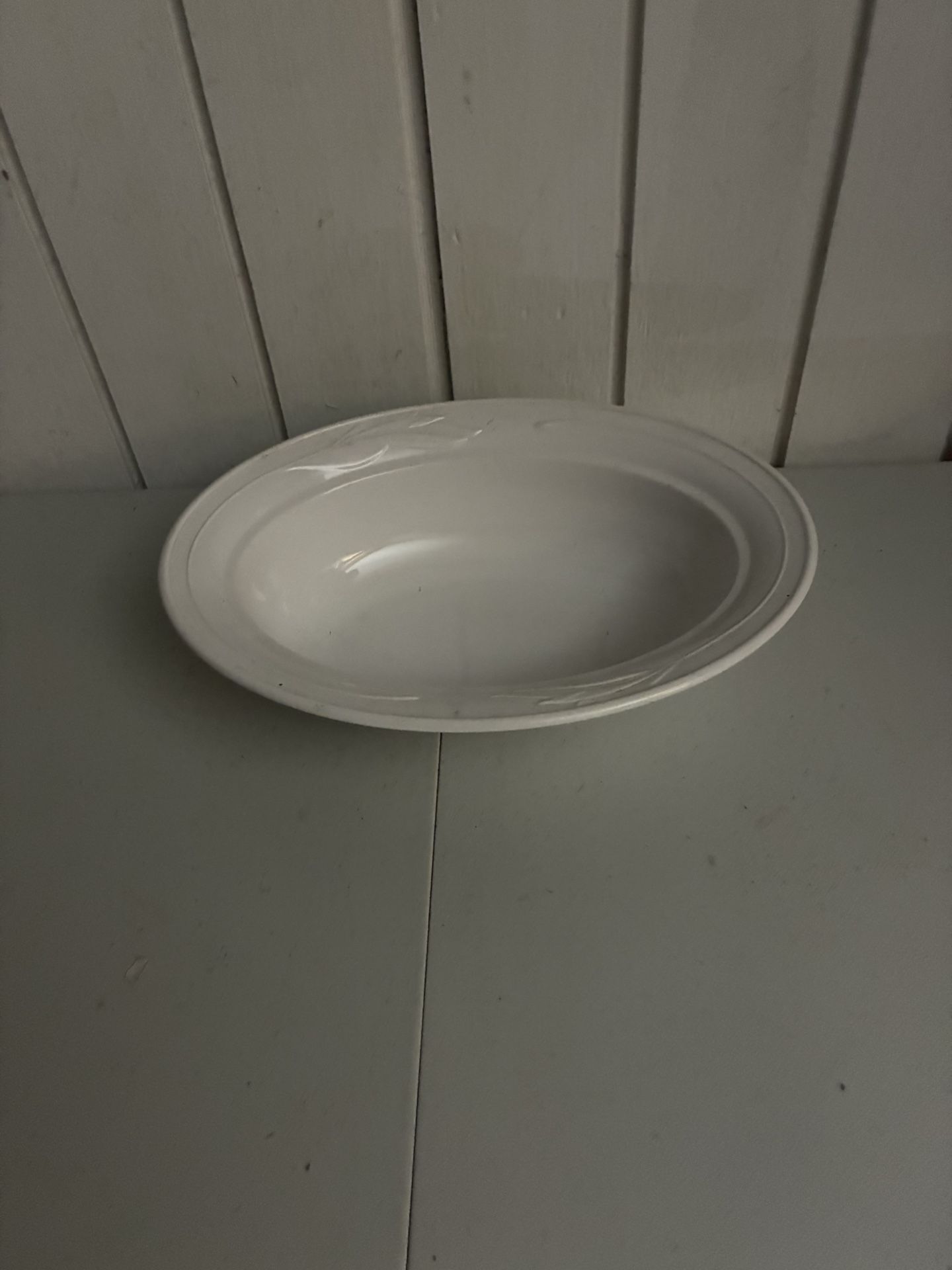 Casual Elegance 12” Floral Oval Bowl