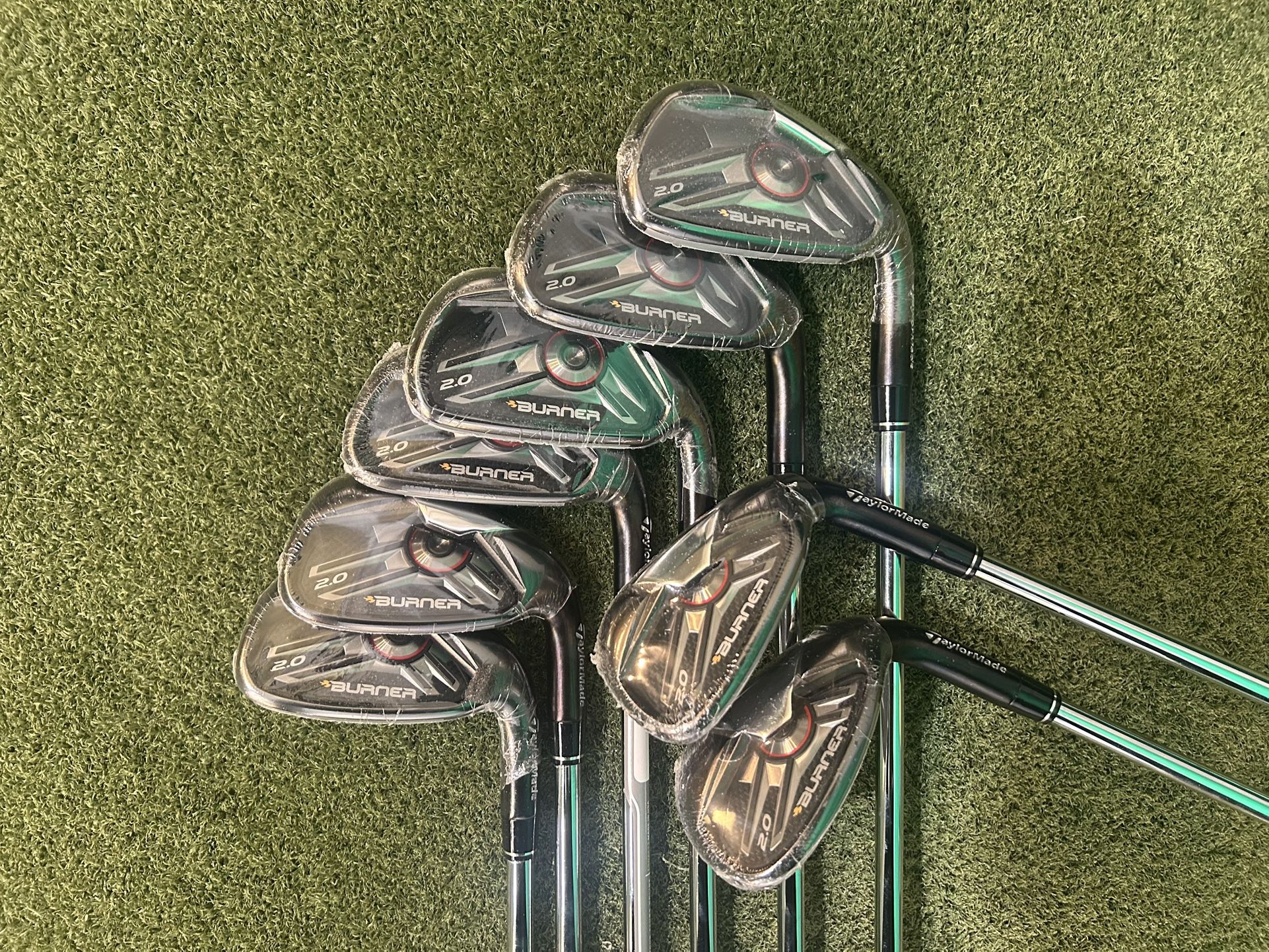  New TaylorMade Burner 2.0 Irons, 3-PW,SW