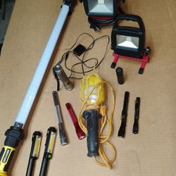 Led Lights Work Lights Tools Super Bright Lighting Work Site 