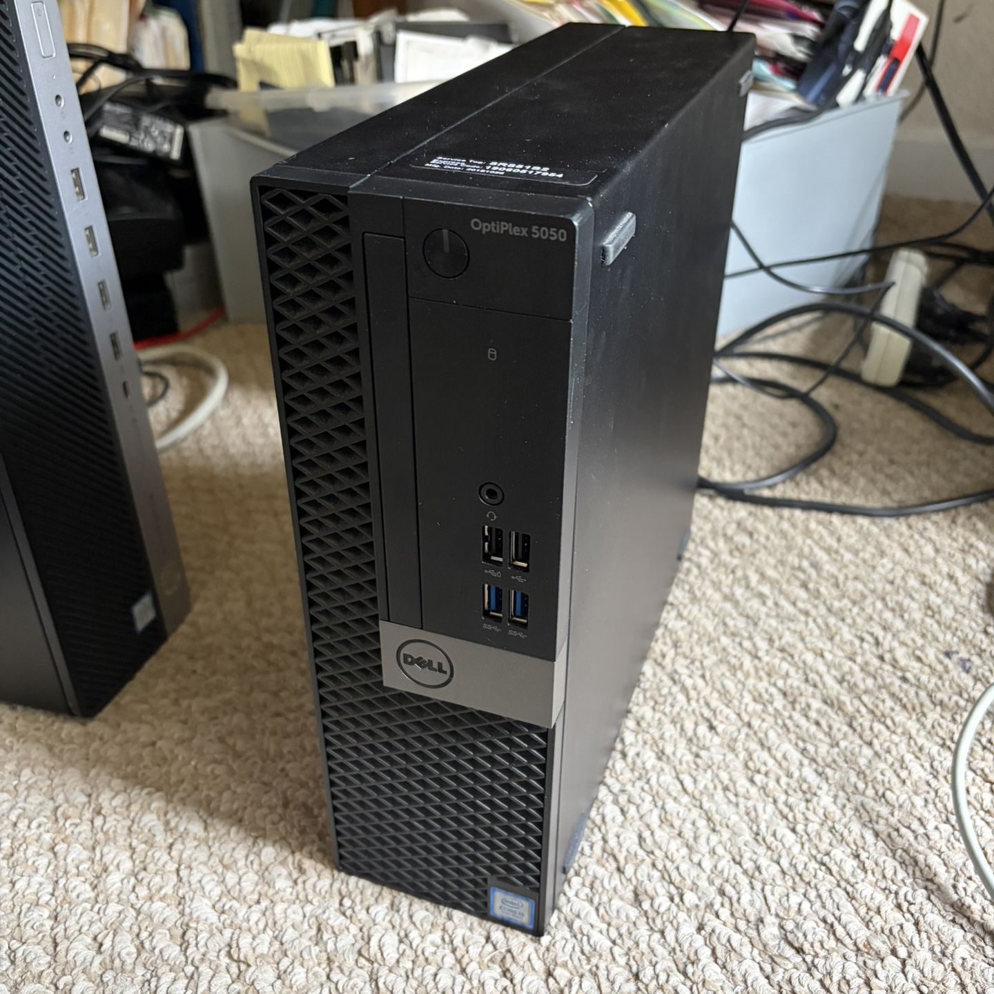 Dell Optiplex With AMD Ryzen Graphics Card, i5 7600 WIN10Pro, 119 GB M2SSD, 8 GB RAM