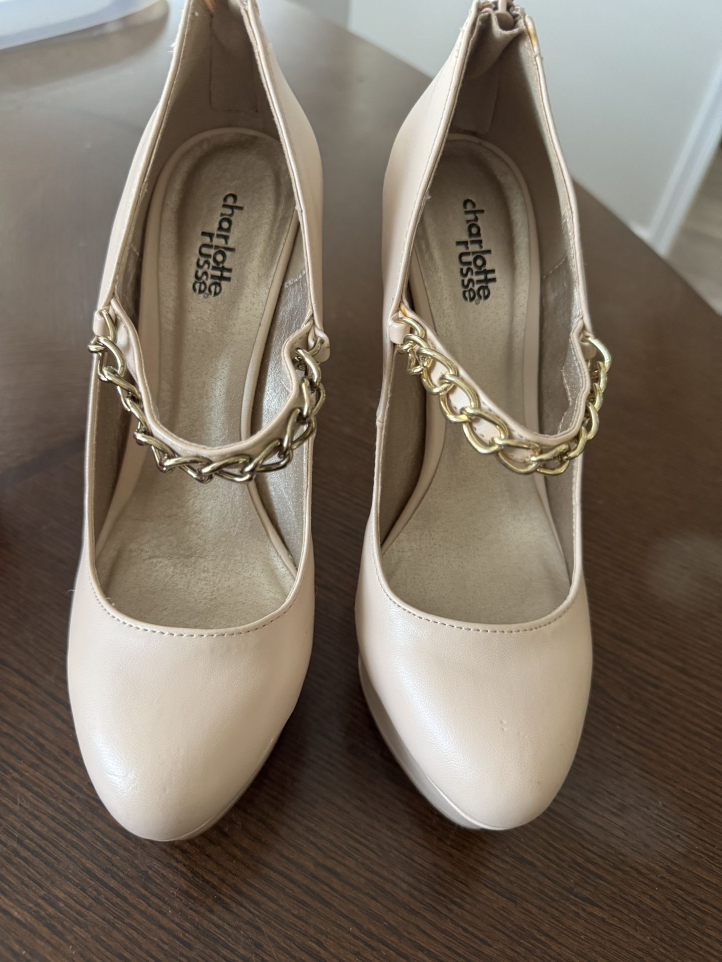 Beige Heels 