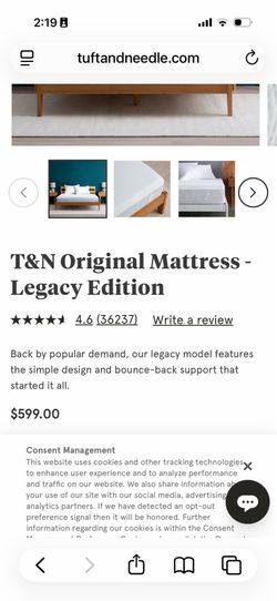 Full size mattress
