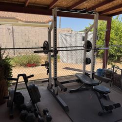 Fitness Gear Rack Set
