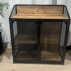 Industrial/rustic Bar Cabinet