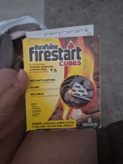 Fire start cubes