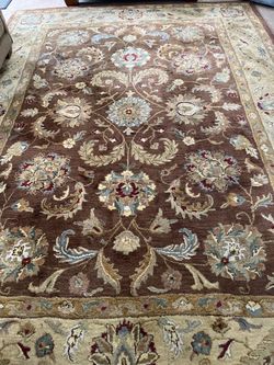 BEAUTIFUL RUG NICE DESIGN 8.6 FEET BY 11.6 FEET