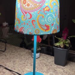 Kcldeci Bedside Lamp for Bedroom Asian Paisley
