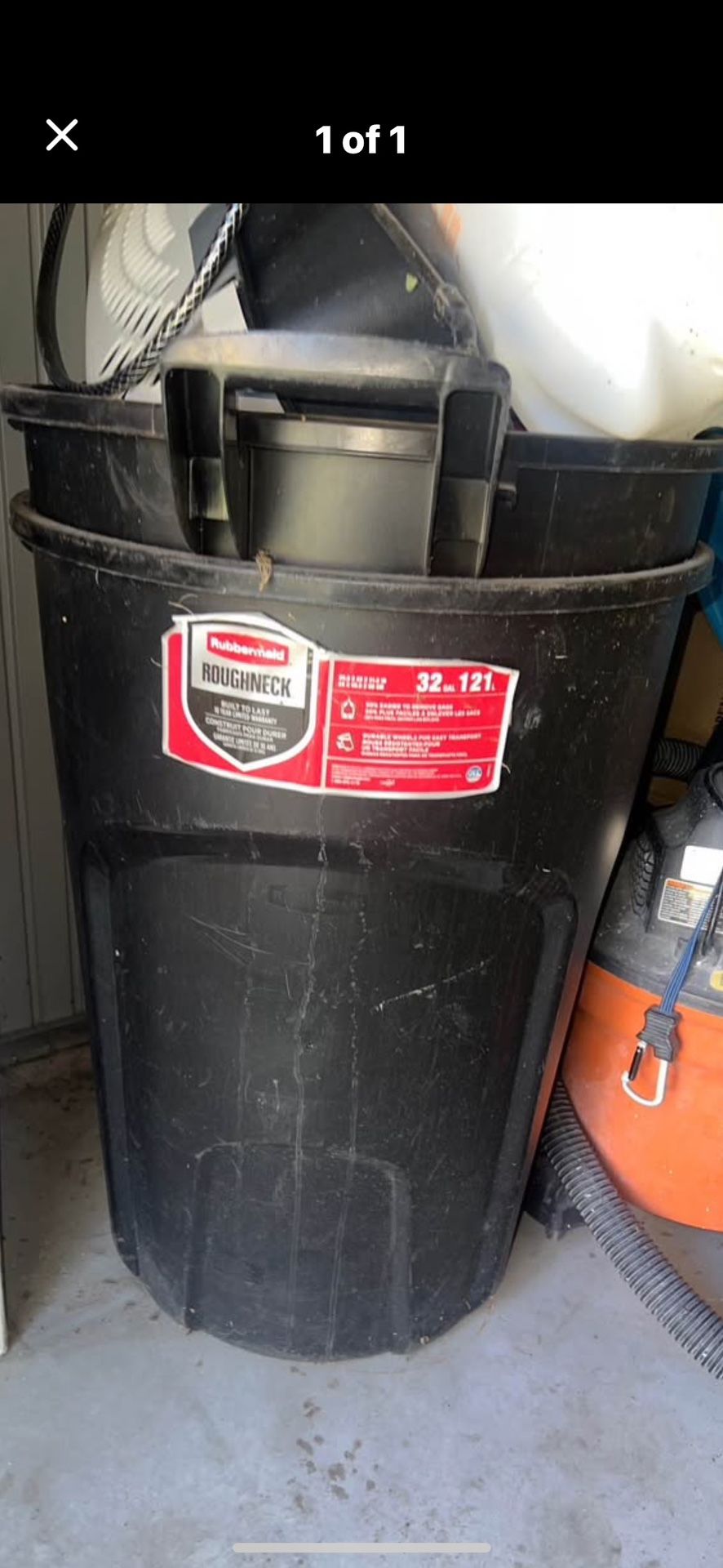 2 Trash Can 32 Gallon